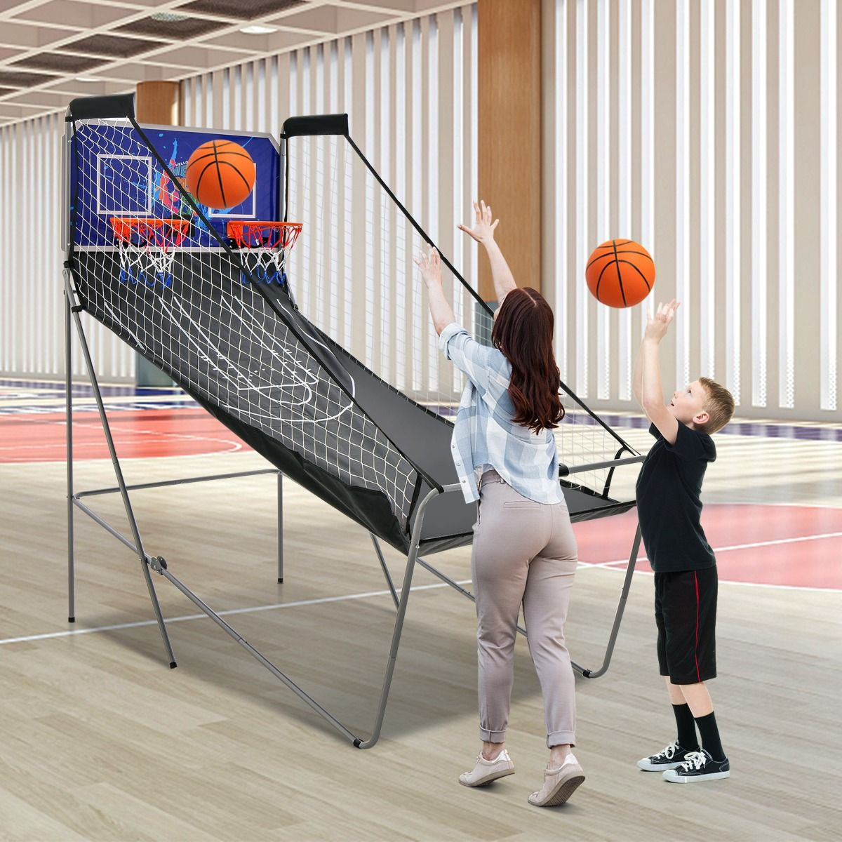 Foldable Basketball Arcade Game
