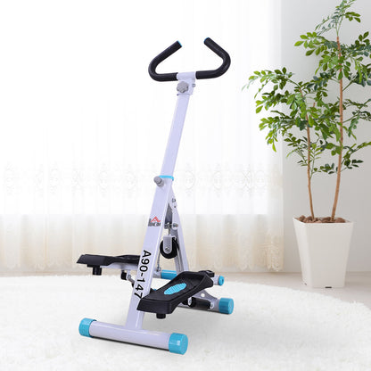 Stepper Fitness Exercise Handle Bar Machine Cardio Foldable Workout Aerobic