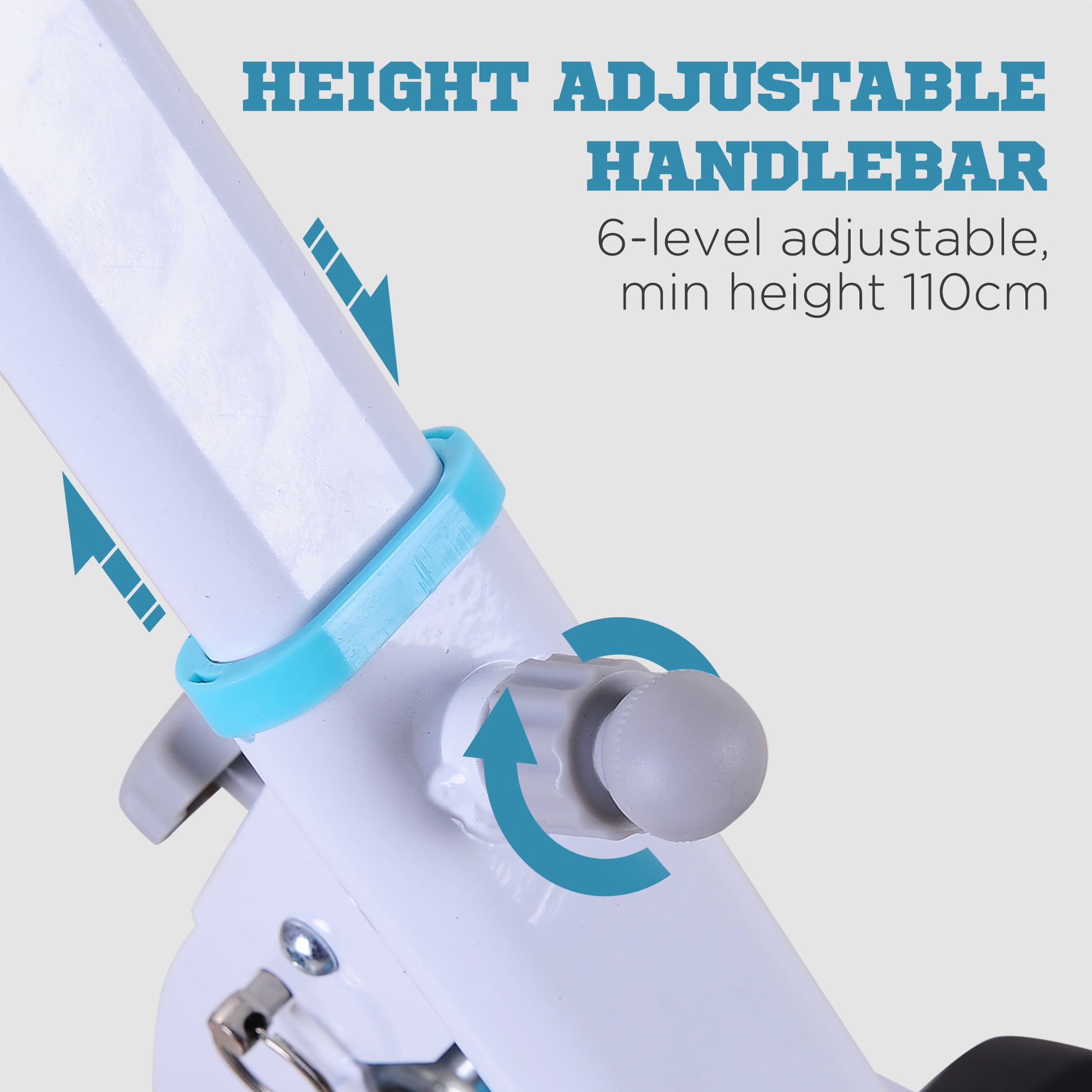 Stepper Fitness Exercise Handle Bar Machine Cardio Foldable Workout Aerobic