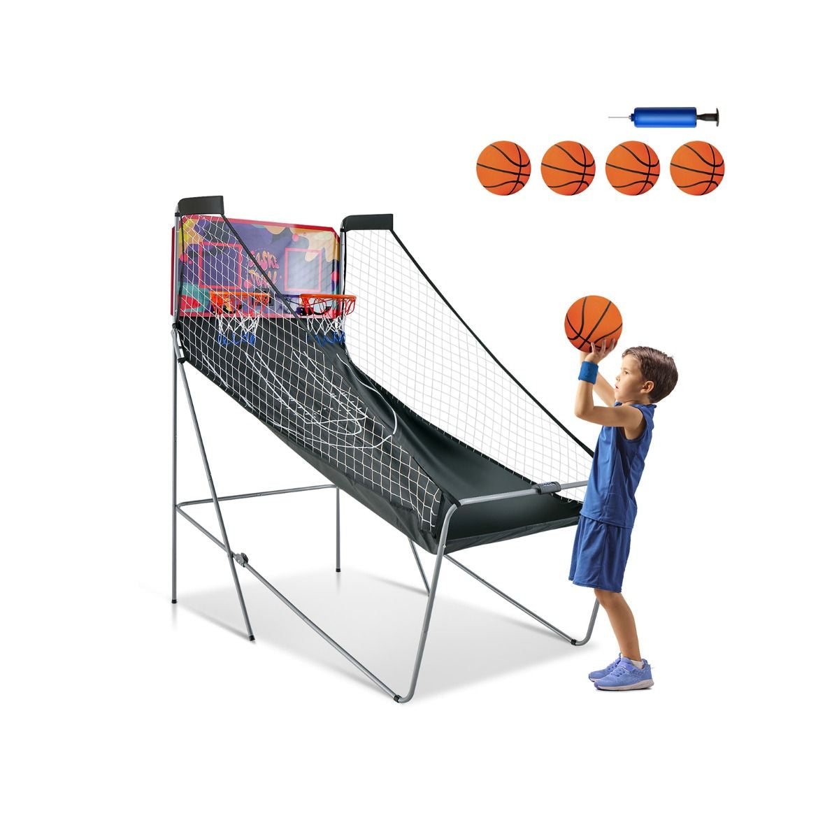 Foldable Basketball Arcade Game