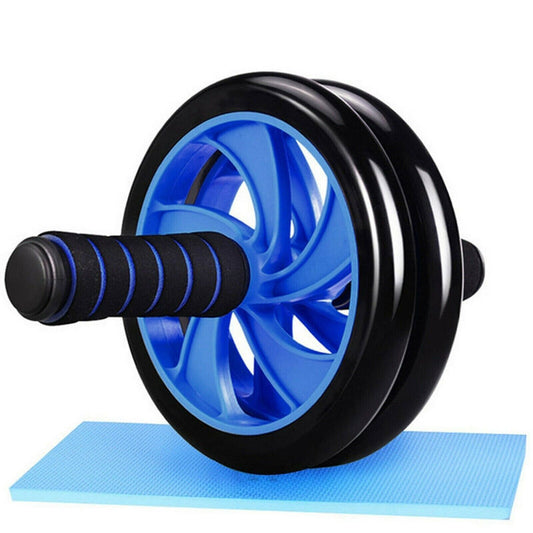 AB Wheel Roller Abdominal Training Equipment Core Strength Workout Body Fitness