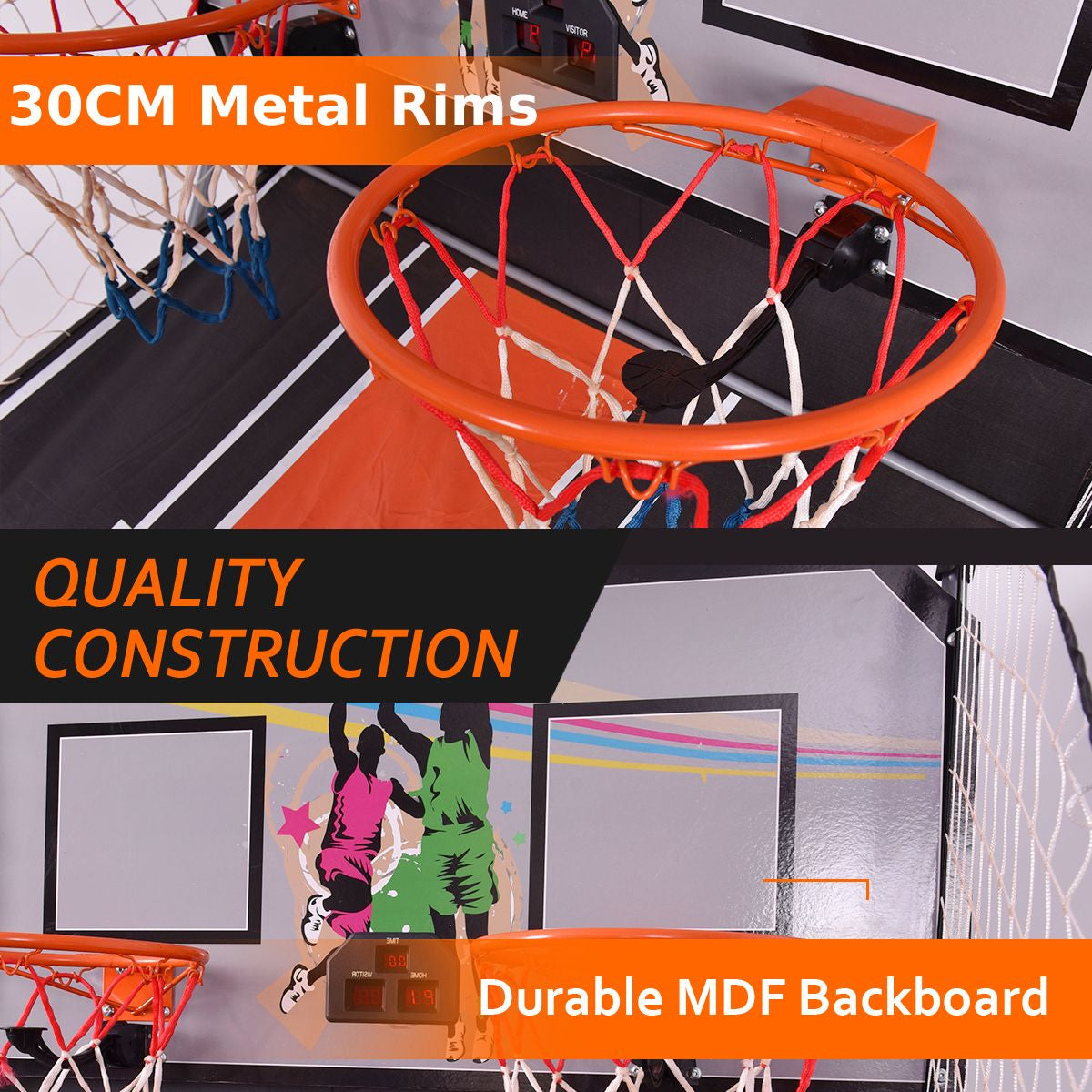 Foldable Basketball Arcade Game