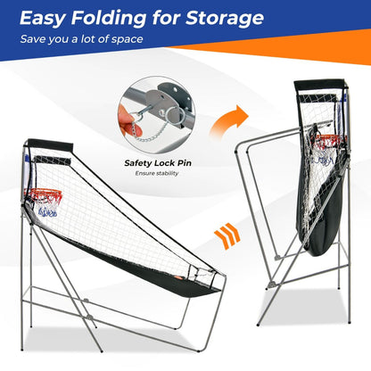 Foldable Basketball Arcade Game