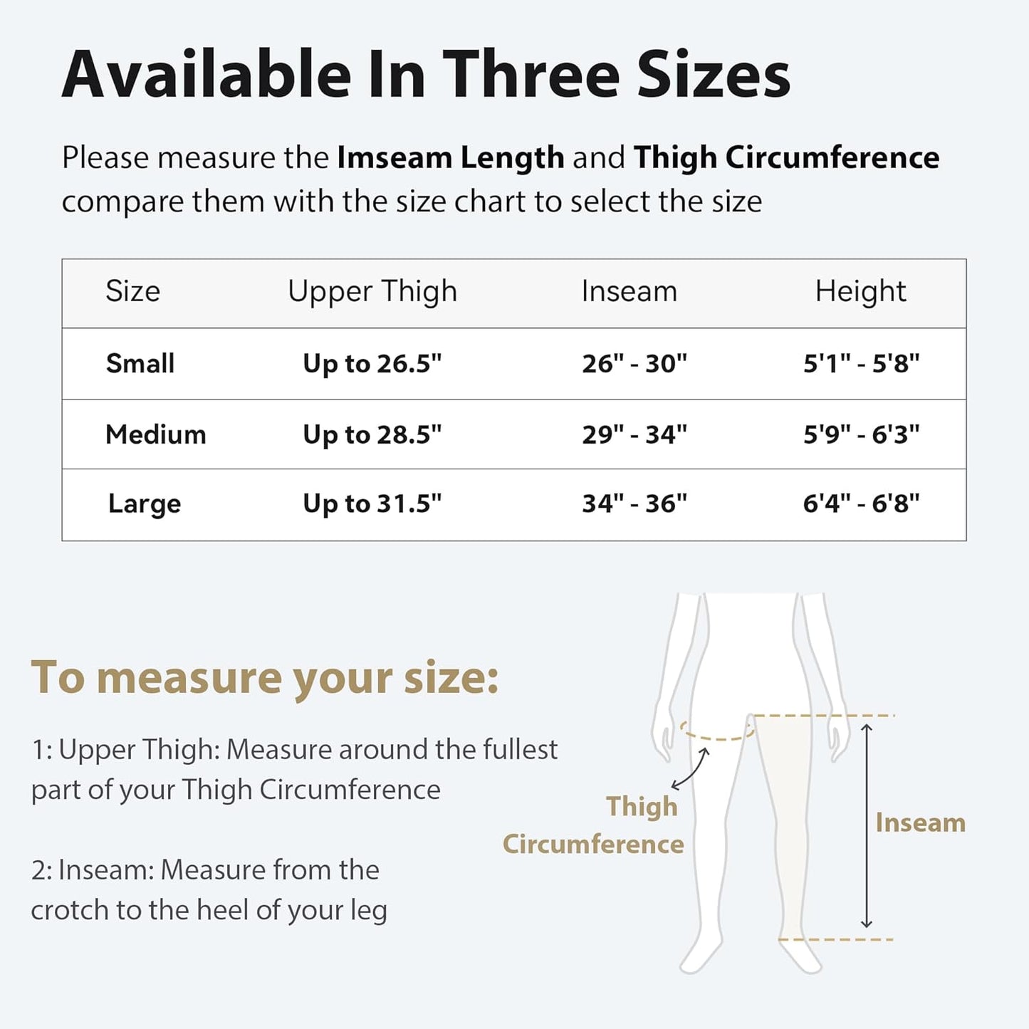 Leg Massager, Recovery System Compression Boots Leg Massagers for Pain and Circulation Relaxing Foot Calf & Thigh Pressure Massage Machine Enhance Sports Performance (Medium)