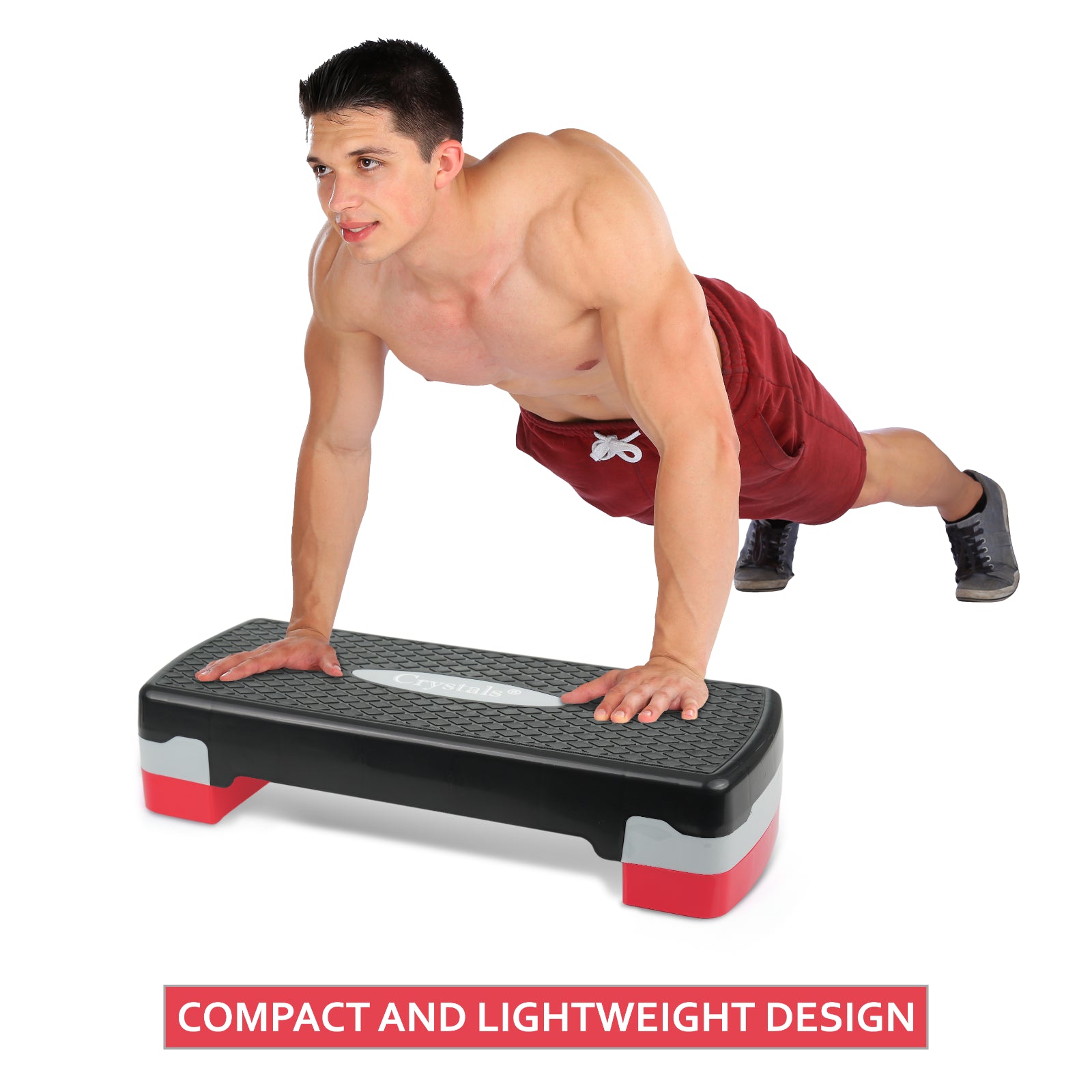 Non Slip Aerobic Stepper Yoga Step Board Gym Fitness Exercise Cardio Home Yoga