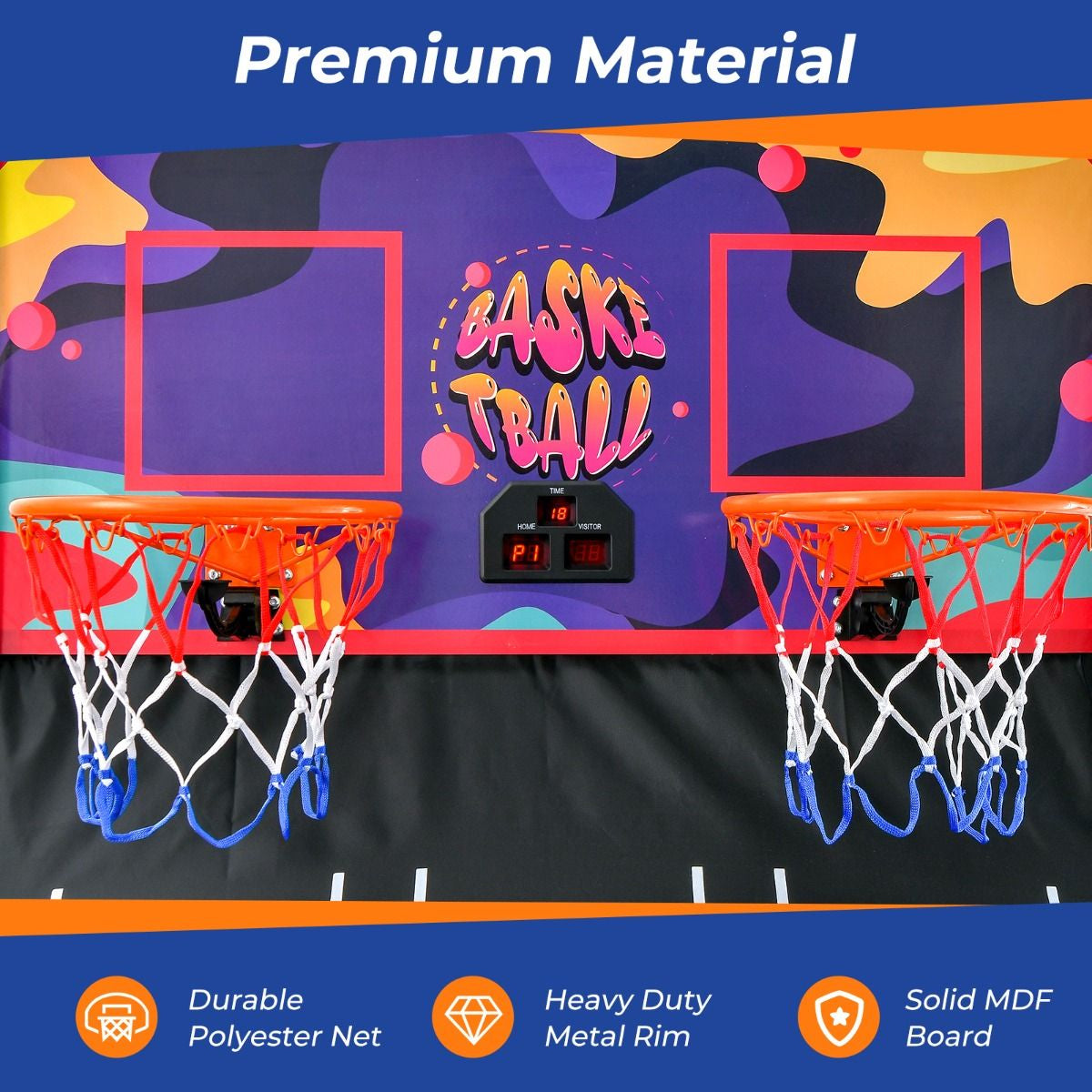 Foldable Basketball Arcade Game