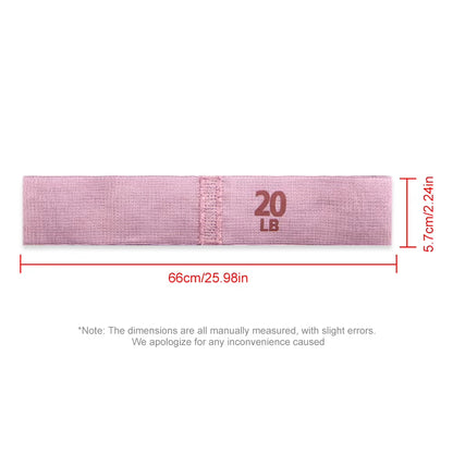 Stretch Fitness Strips Anti-Slip Pilates Hip Circle Portable Glute Thigh Elastic Bands Yoga Gym Equipment