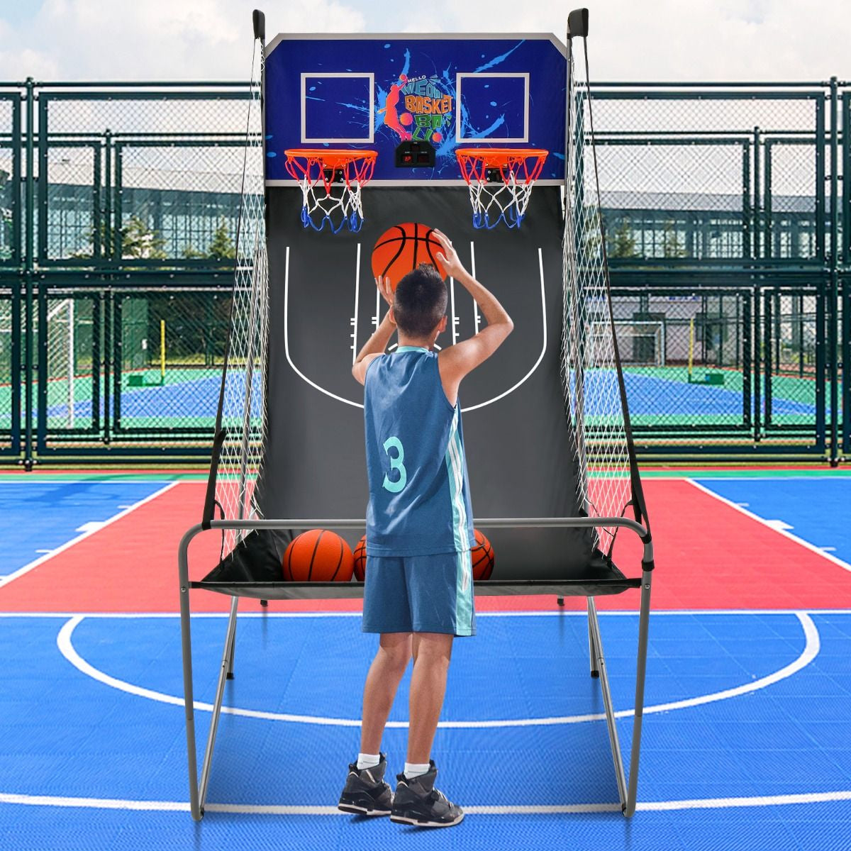 Foldable Basketball Arcade Game