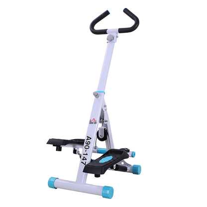 Stepper Fitness Exercise Handle Bar Machine Cardio Foldable Workout Aerobic