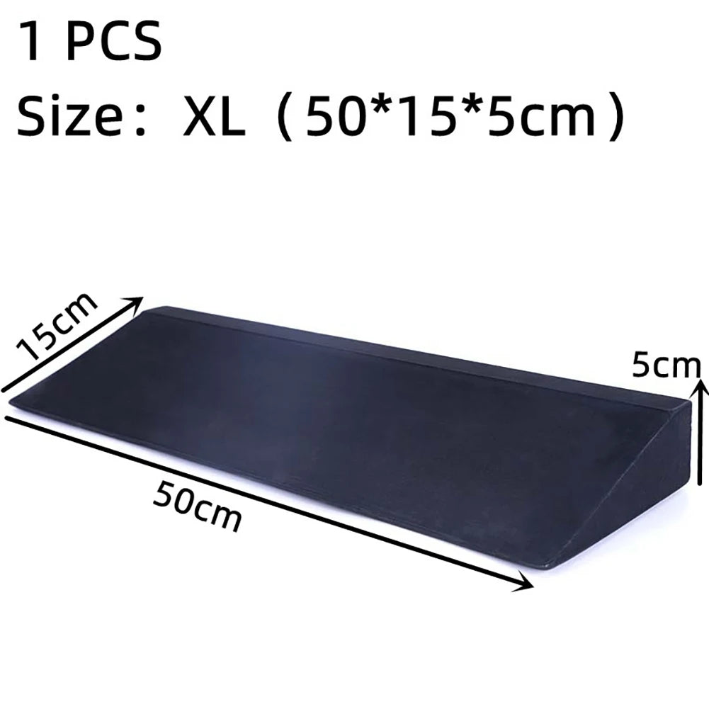 1/2Pcs Yoga Wedge Block EVA Foam Yoga Wedge Stretch Slant Board Wrist Lower Back Support Pilates Wedge Squat Fitness Accessories
