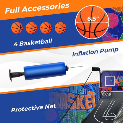Foldable Basketball Arcade Game