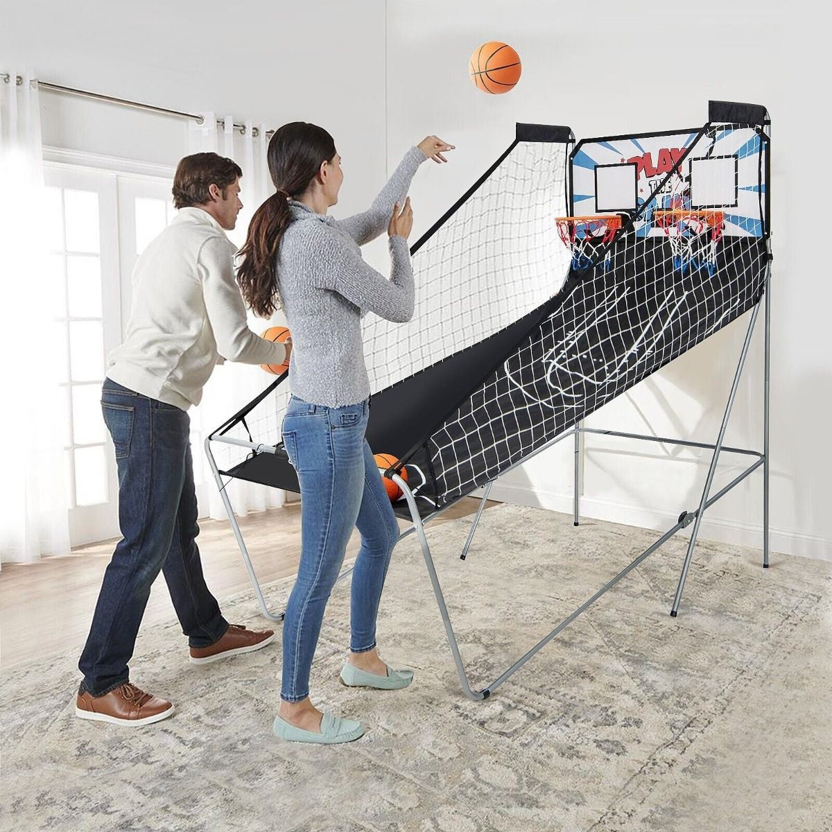 Foldable Basketball Arcade Game