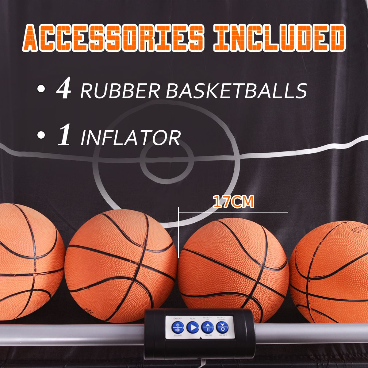 Foldable Basketball Arcade Game