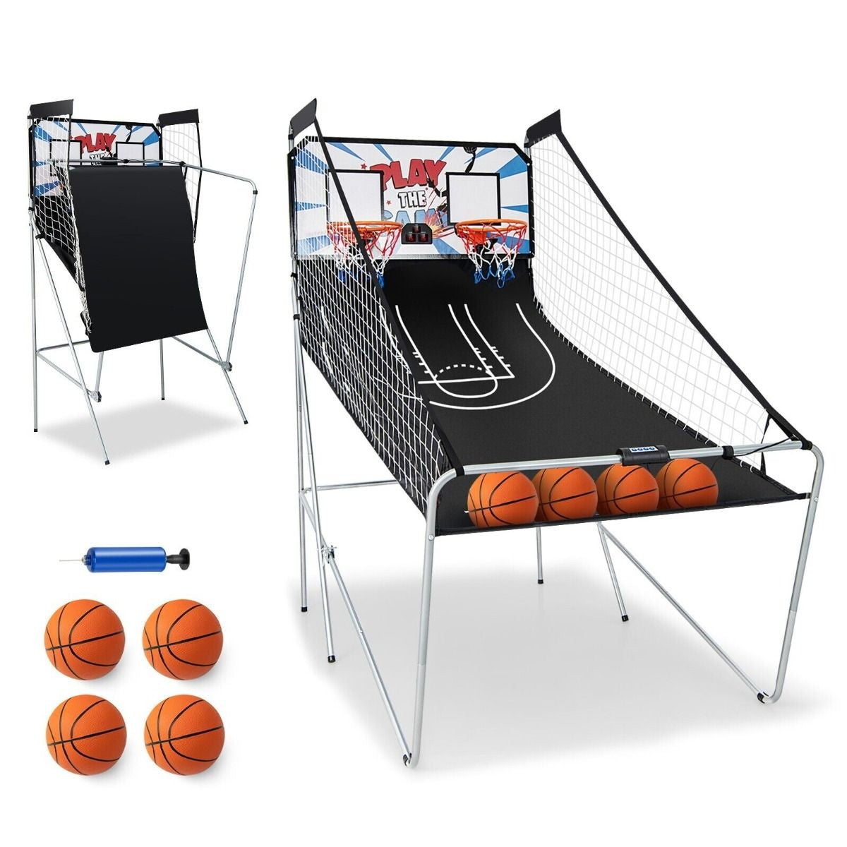 Foldable Basketball Arcade Game
