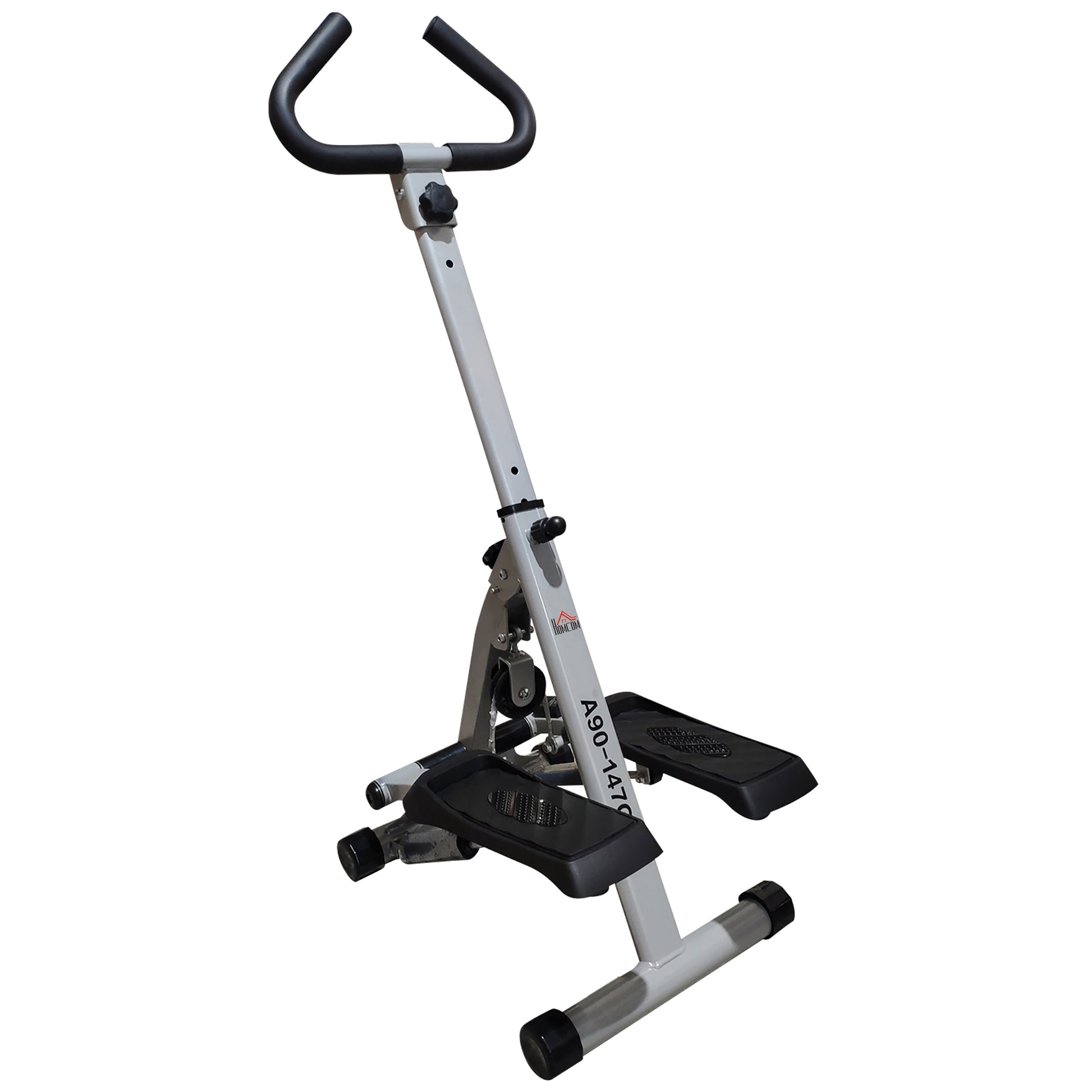 Stepper Fitness Exercise Handle Bar Machine Cardio Foldable Workout Aerobic