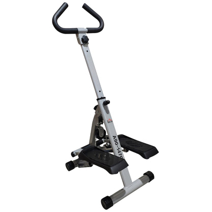 Stepper Fitness Exercise Handle Bar Machine Cardio Foldable Workout Aerobic